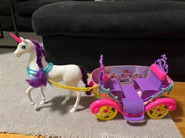 Einhorn Kutsche von Barbie