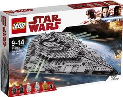 Lego Star Wars First Order Star Destroyer 75190 - complete