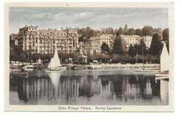 Ouchy - Lausanne (VD) Hôtel Beau - Rivage - Palace - um 1910
