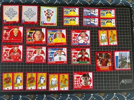 Topps UEFA EURO 2024 21 Sticker Swiss Edition Foil / Stars