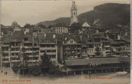 THUN mit Zinnenbrücke