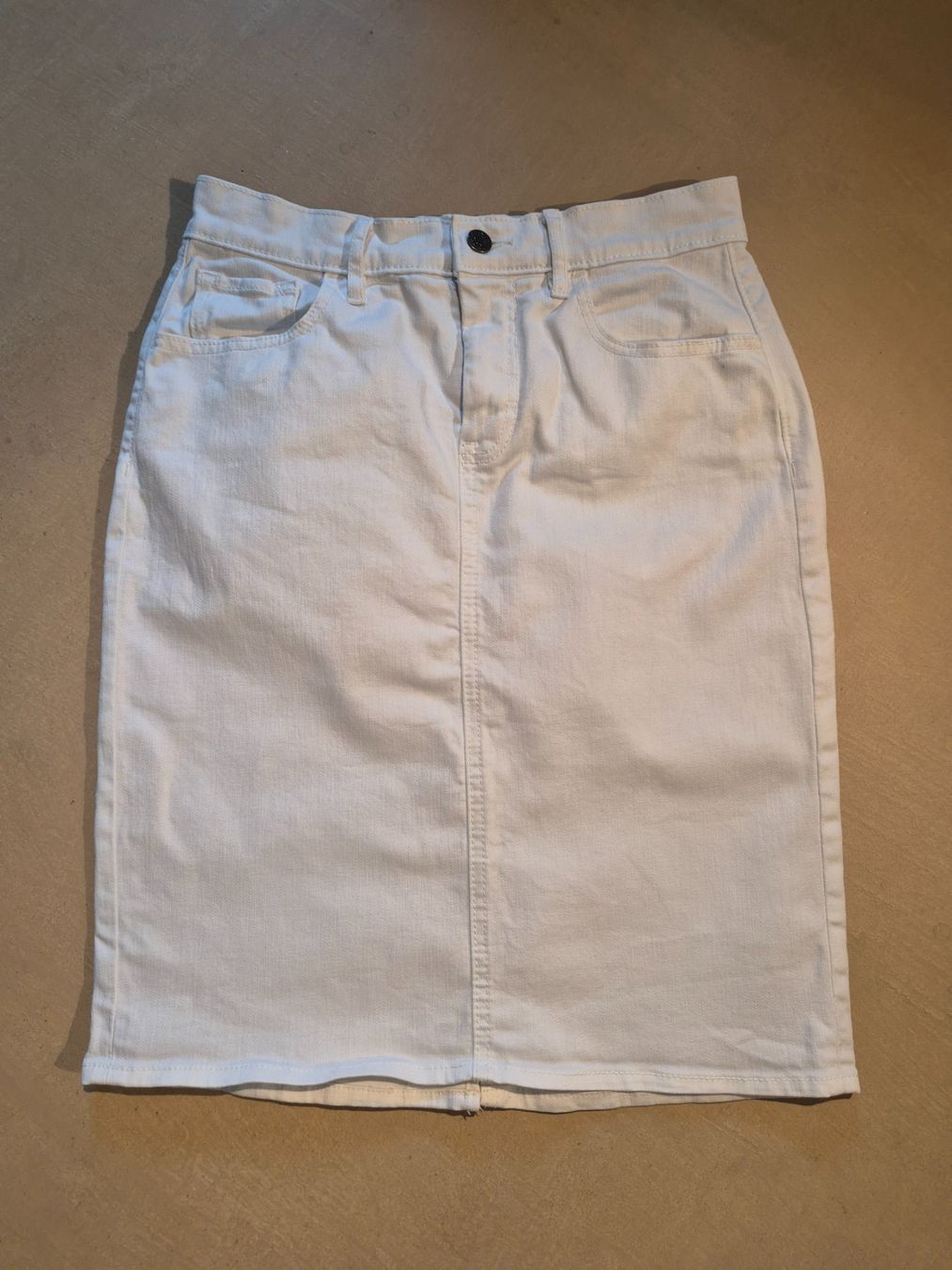 Gonne: Jeansjupe weiss Gr. 4  OLD NAVY – Usato da Dietikon venduto da grafad
