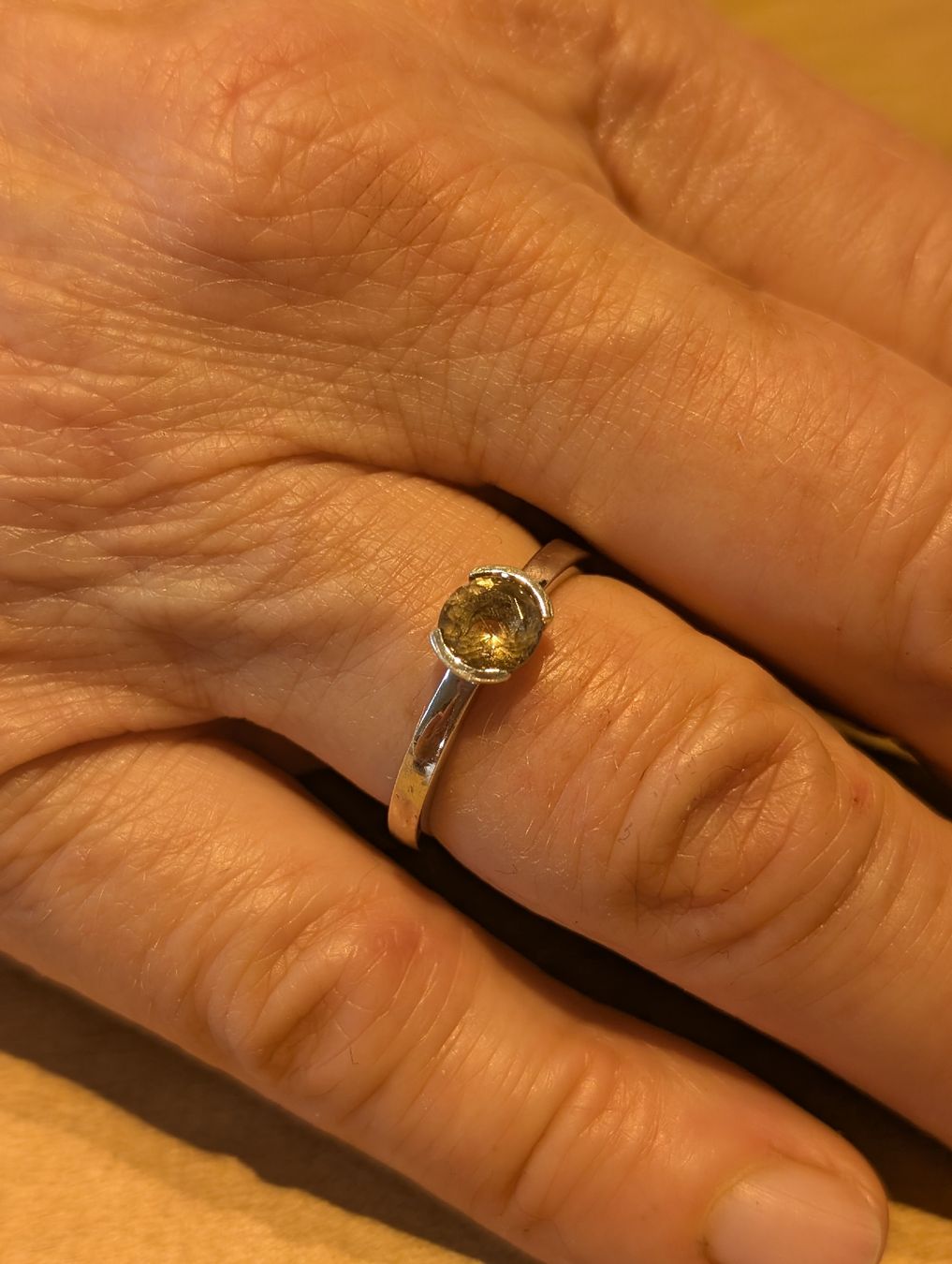 Ringe: Silberring mit Rauchquarz – Gebraucht aus Rorschach von lea0111114 4