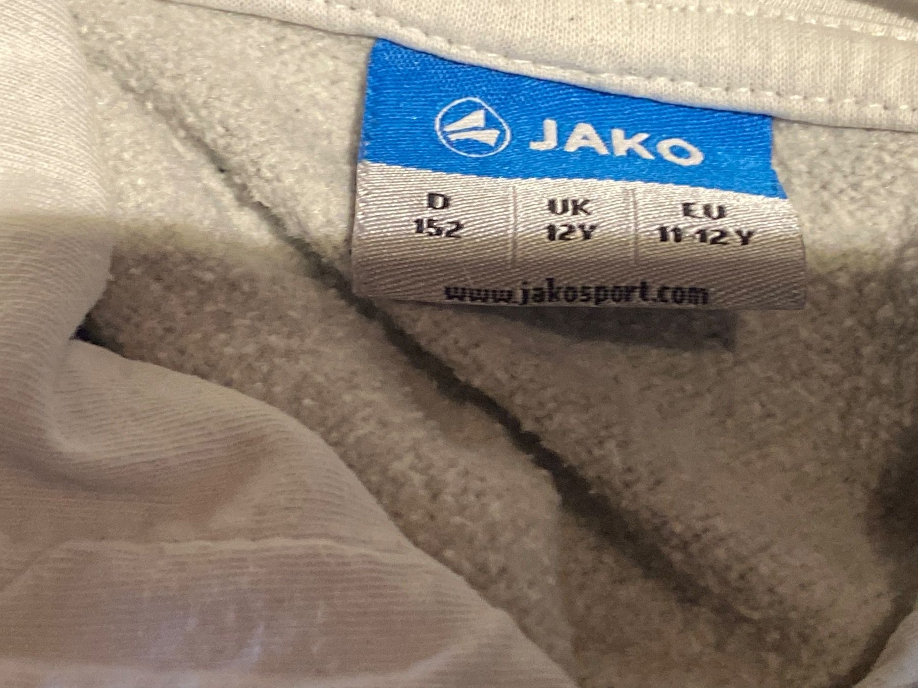 Maglioni & Felpe: Sweatshirt capuchon 152 JAKO gris – Usato da Orpund venduto da Mary8972 4