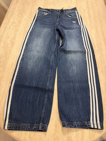 adidas Originals Wide Leg Jeans – Grösse W29/L32 | Neuwertig
