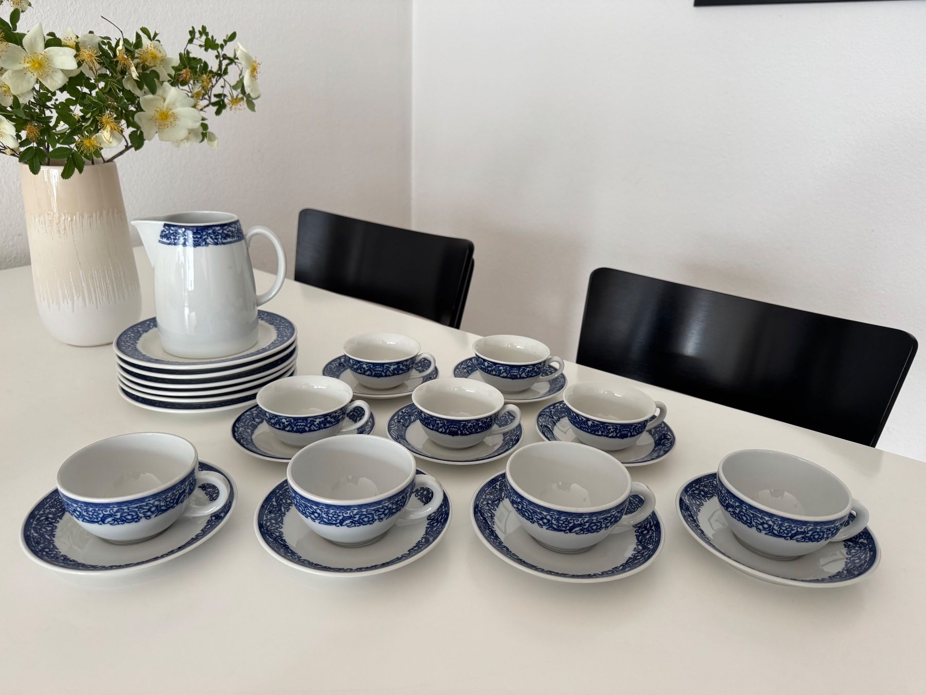 Set di piatti: Geschirr Set Langenthal Mid-Century – Usato da Cham venduto da matap1