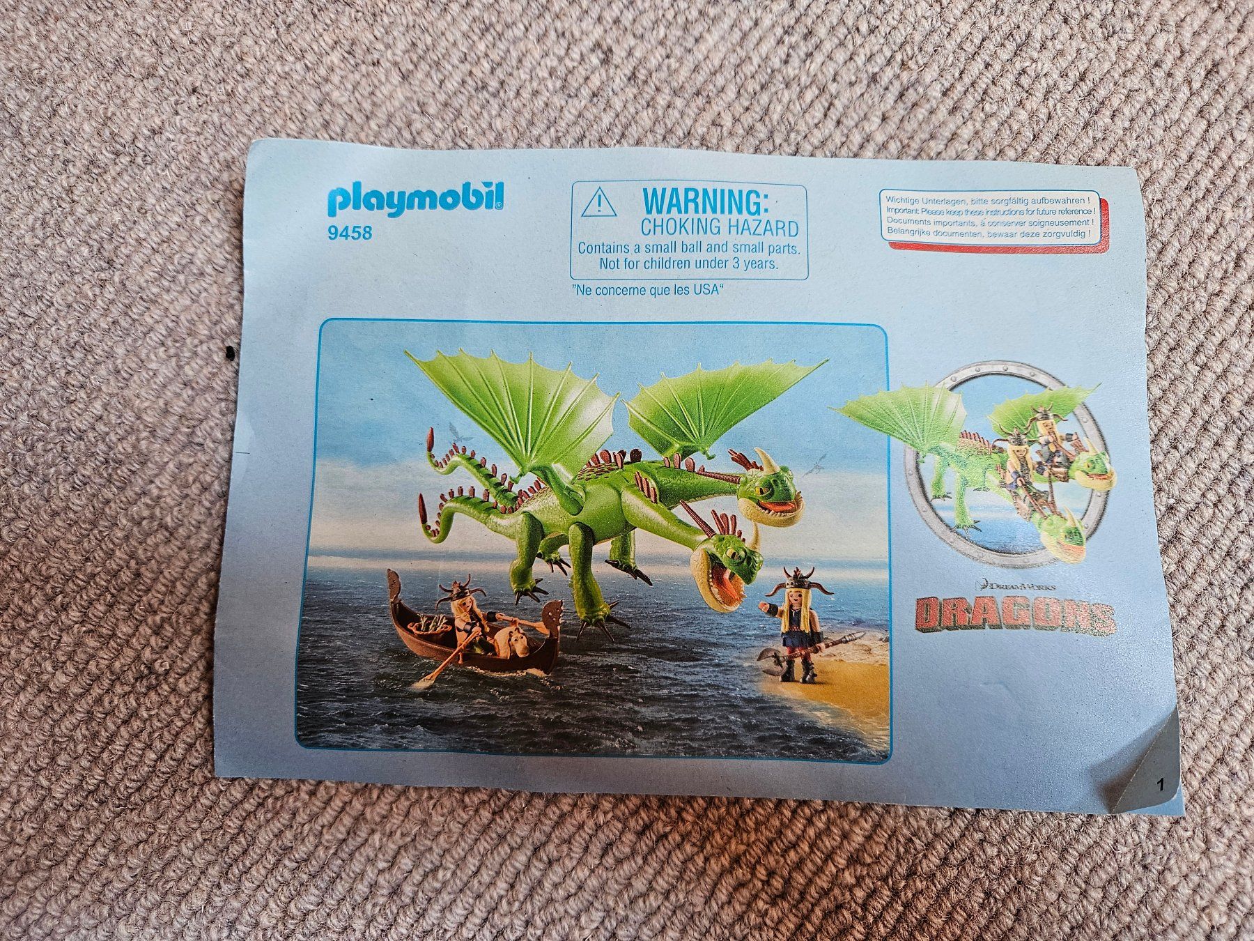 Playmobil Jouets: Playmobil 9458 Dragons – D'occasion à Gontenschwil par regentag 1