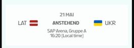 2x LAT vs. UKR / Eishockey WM / Freitag, 21.05.2027