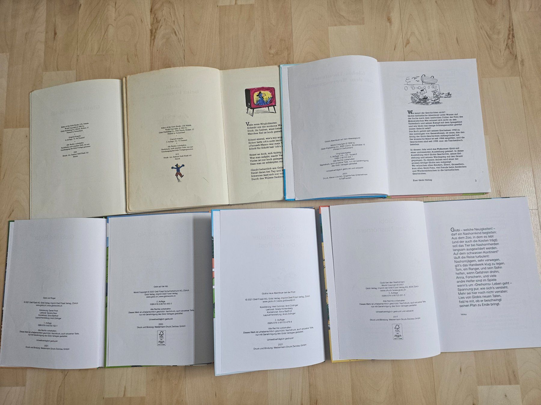 Libri: Globibücher (7Stück) – Usato da Balterswil venduto da Dikdik1992 1