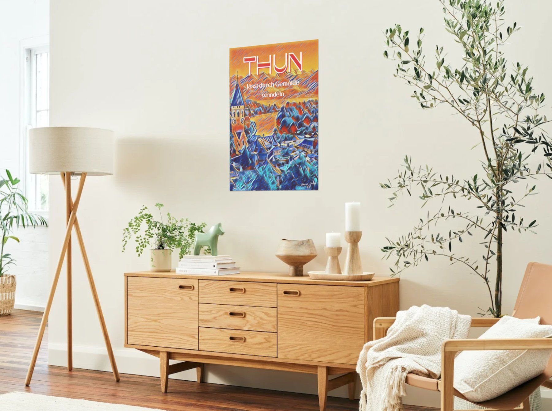 Foto & Immagini: Poster. Alles Liebe, Thun. Schweiz. – Nuovo e nell'imballaggio originale da Zürich venduto da Posterrama 2