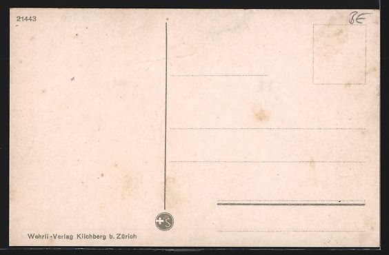 Cartes postales: Interlaken, Ortsansicht mit Eiger, Mönc – D'occasion à Berlin par bartko-reher 1