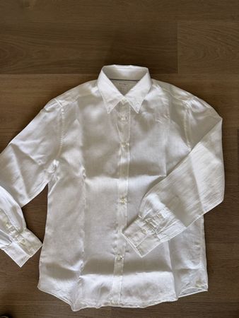 Hemd BRUNELLO CUCINELLI Slim Fit Grösse XL Weiss