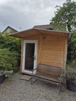 Gartenhaus Homeoffice isoliert  Luft-Luft WP heizen & Kühlen