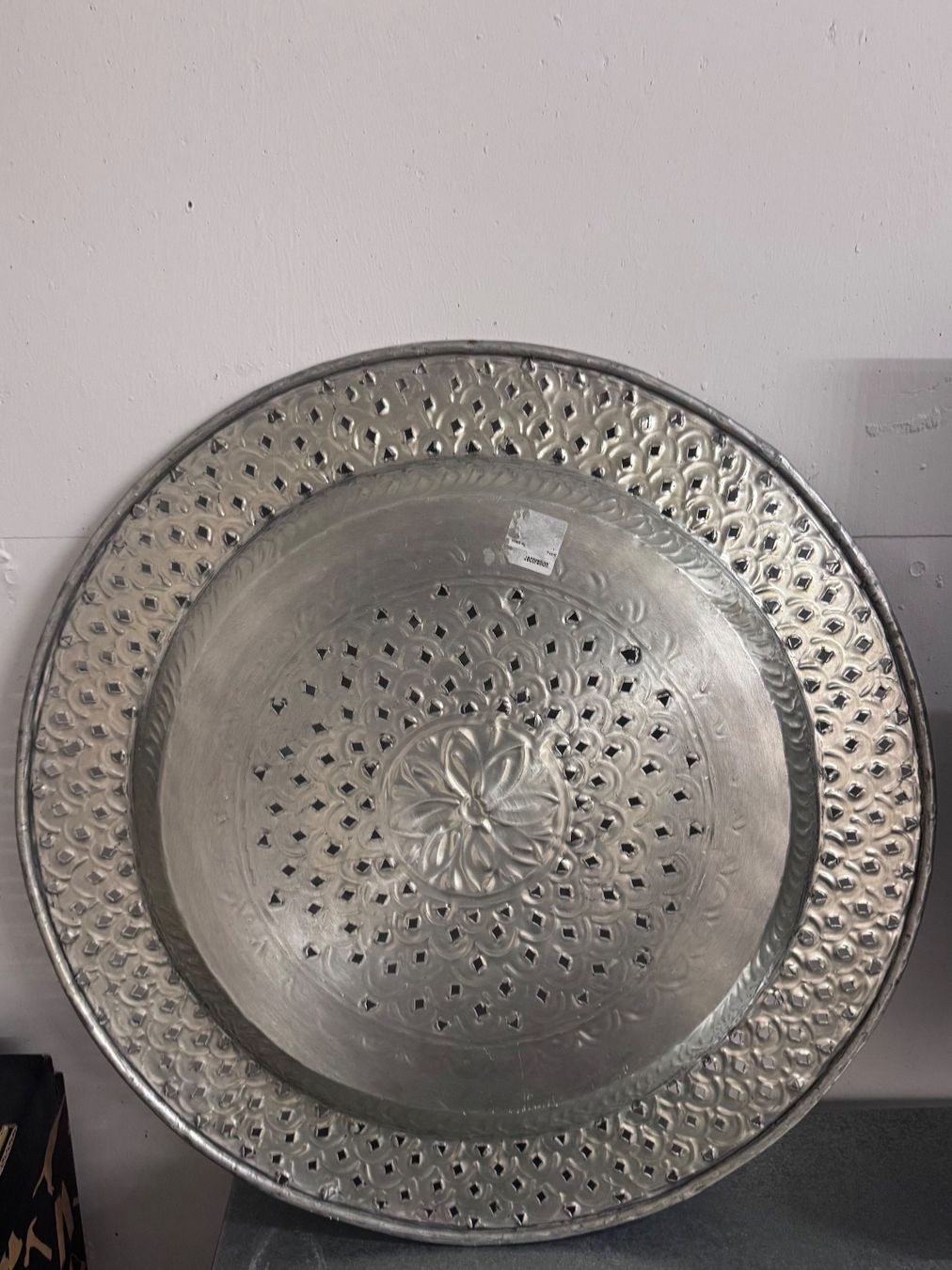 Tutte le decorazioni: Orientalischer Deko-Unterteller / Metalltablett 58 cm – Usato da Schaffhausen venduto da luc_s9gz 4