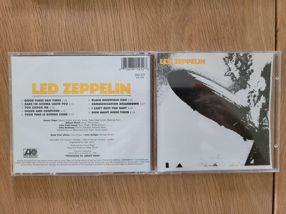 CD Led Zeppelin - Led Zeppelin - Remastered, 1994 (Gebraucht) in ...