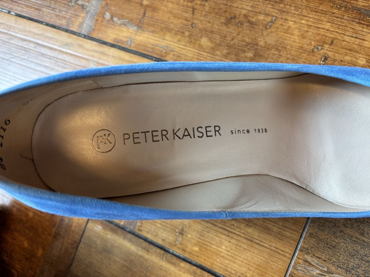 Kaiser Damenschuhe: Escarpins Peter Kaiser bleu 6.5 (=40) – Neu (gemäss Beschreibung) aus Dotzigen von SecondHandGems 7