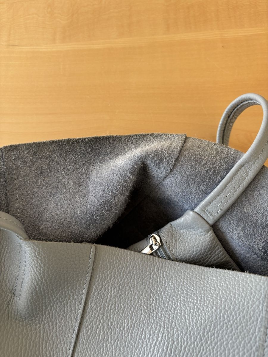 Borse da donna: Ledertasche Shopper hellblau – Usato da Untersiggenthal venduto da vs5_n2r2 5