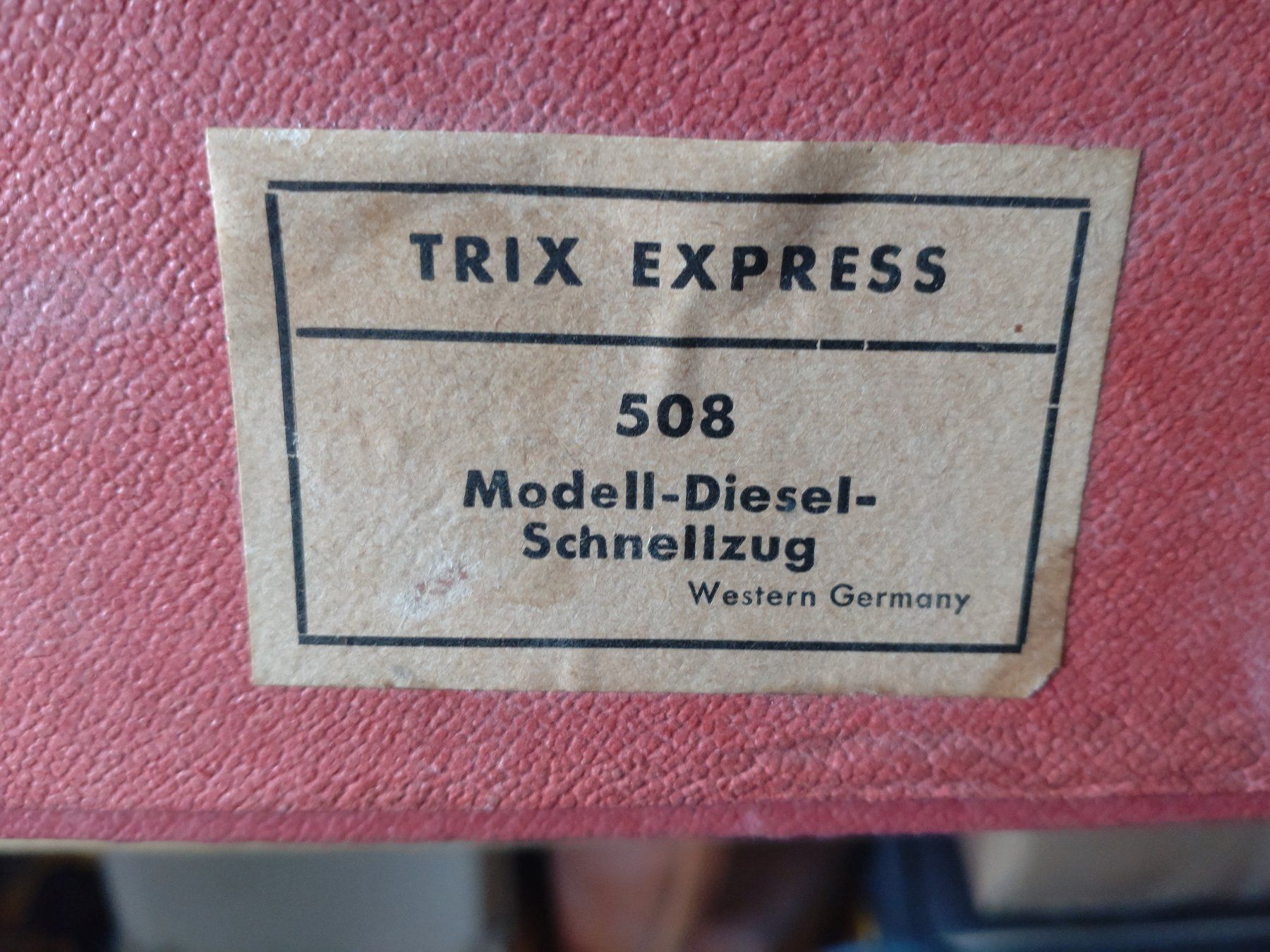 Trix Modellini di ferrovie: Ancienne boite pour train Trix Express – Usato da Bernex venduto da lezard53 1