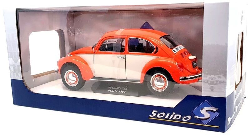 Volkswagen Modellini d'auto: VW KÄFER 1303, Jahrgang 1974, Massstab 1:18 – Nuovo e nell'imballaggio originale da Erlenbach im Simmental venduto da Model_box 3