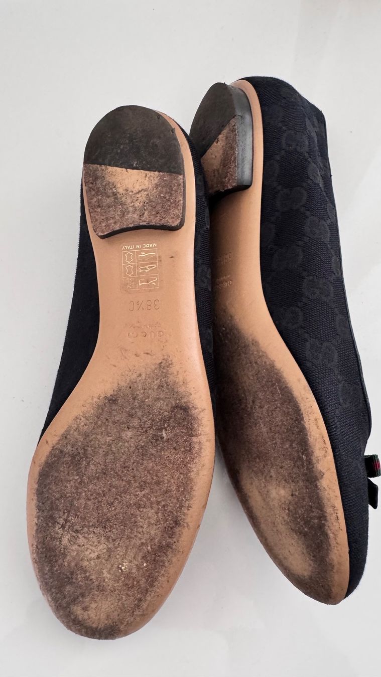 Gucci Scarpe da donna: Gucci Schwarze Ballerinas Gr. 38.5 – Usato da Gossau SG venduto da MirjamVF 3