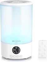 Ultraschall-Luftbefeuchter 2,5 L RGB Weiss Fernbedienung