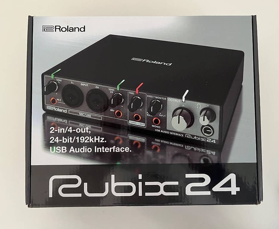 Roland Registratori: Roland Rubix24 USB Audio Interface  wie neu mit OVP – Usato da Richterswil venduto da noa_q7yd 3