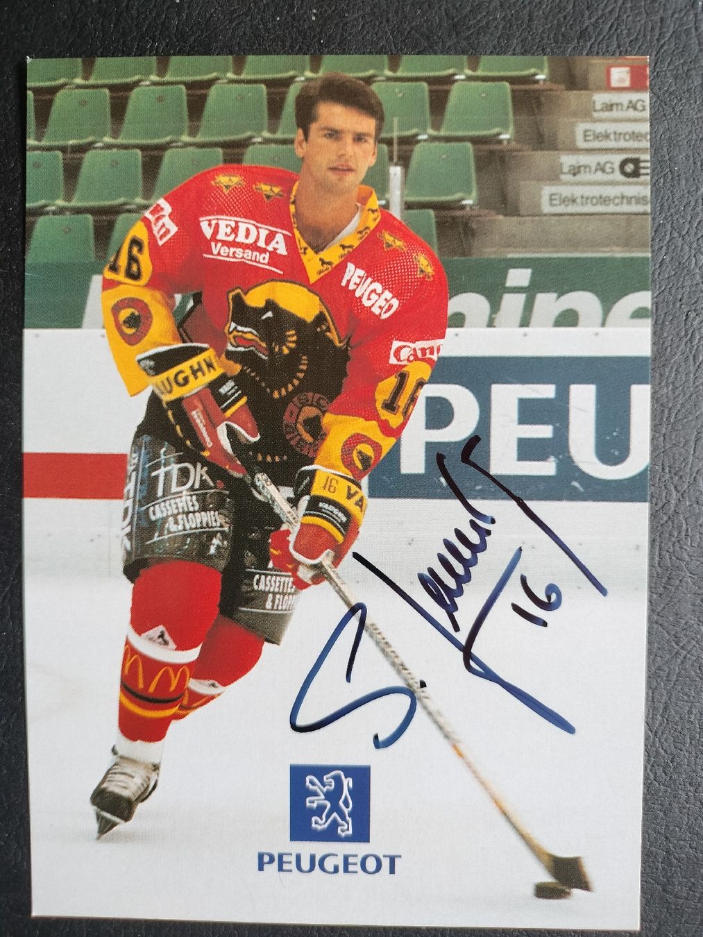 Autogramme: Autogrammkarte Schweizer Eishockey , Sven Leuenberger – Gebraucht aus Schwanden Sigrisw von cadieux71
