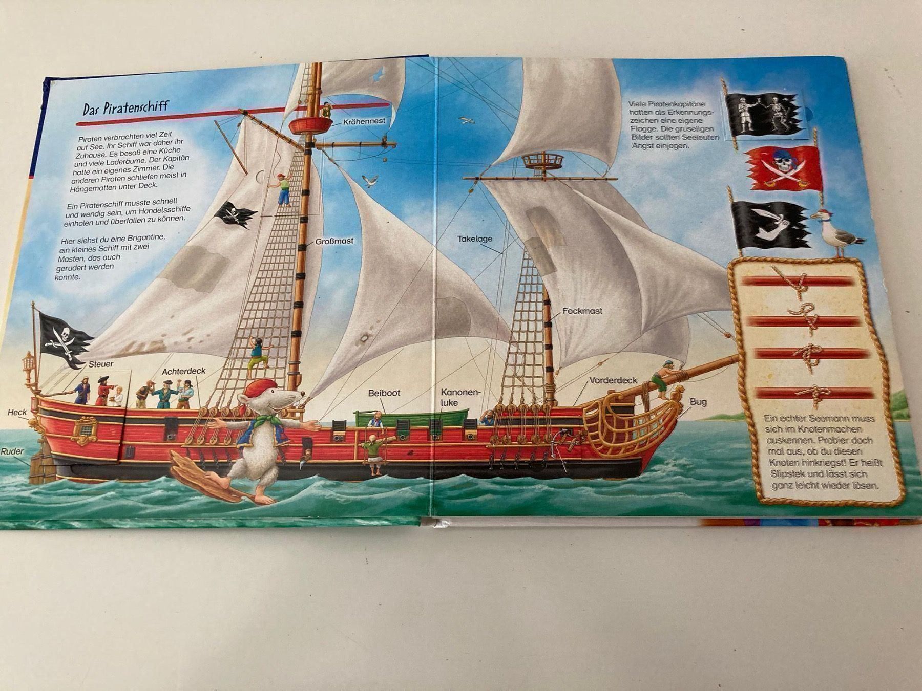 Bücher: Bei den Piraten, Kinderbuch mit Klappen – Gebraucht aus Rotkreuz von RoseAss 1