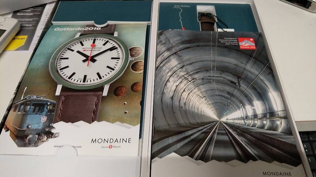 Mondaine Uhren: Mondaine Gotthard 2016 LT edition – Neu und originalverpackt aus Stans von Uhren_und_Fotoexpres 2