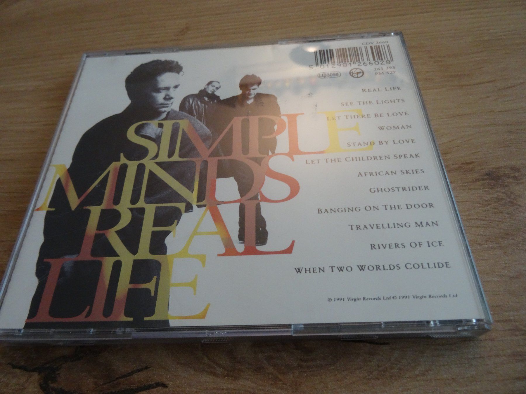 CDs: Simple Minds - Real Life CD – Gebraucht aus Olten von Disc-Ausverkauf 1