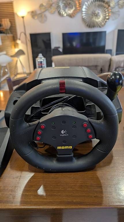 Logitech Controller: Logitech MOMO Racing Force Feedback – Usato da Roveredo GR venduto da 3D_ZAGA 1