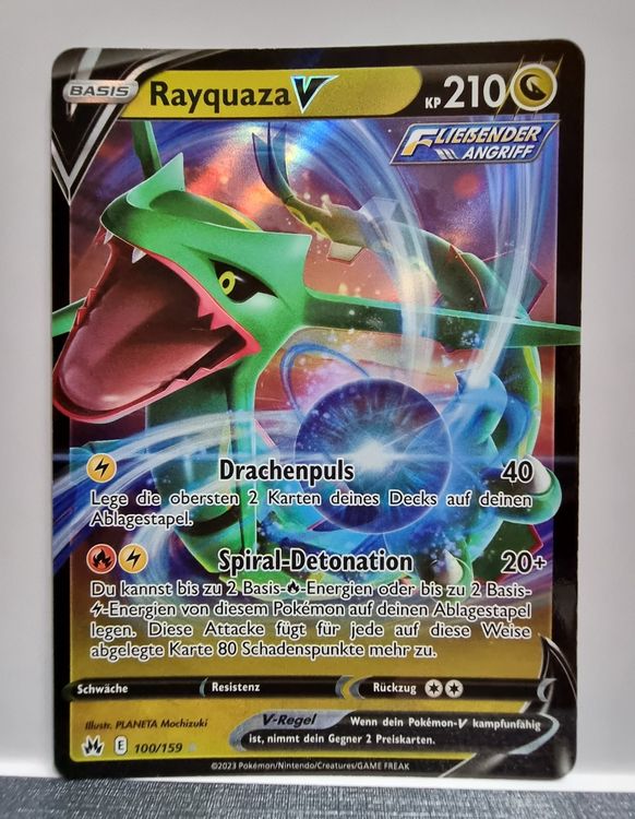 Pokémon Rayquaza Vmax (Neu (gemäss Beschreibung)) In Frauenfeld Für CHF 2.5 – Mit Lieferung Auf - Foto 2