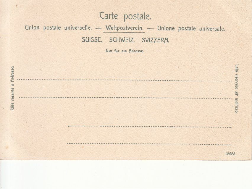 Ansichtskarten: Luzern Kapellbrücke, Goetz, ca. 1920 – Gebraucht aus Bürglen TG von StampGraf 1
