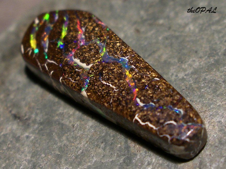 Pietre preziose: theOPAL *** FARBENFROHER BOULDER MATRIX OPAL 18,72ct *** – Nuovo e nell'imballaggio originale da Ebnat-Kappel venduto da theOPAL 3