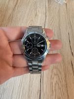 Seiko Chronograph 7T92 – Black Dial – Tachymeter – 100M