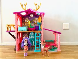 Maison Enchantimals Danessa Biche et Sprint le cerf