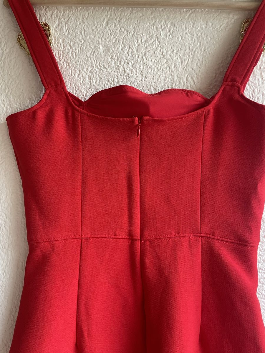 Versace Vestiti: Robe rouge Versace Jeans Couture, neuve! – Nuovo (secondo la descrizione) da Martigny venduto da Lea_lucci 4
