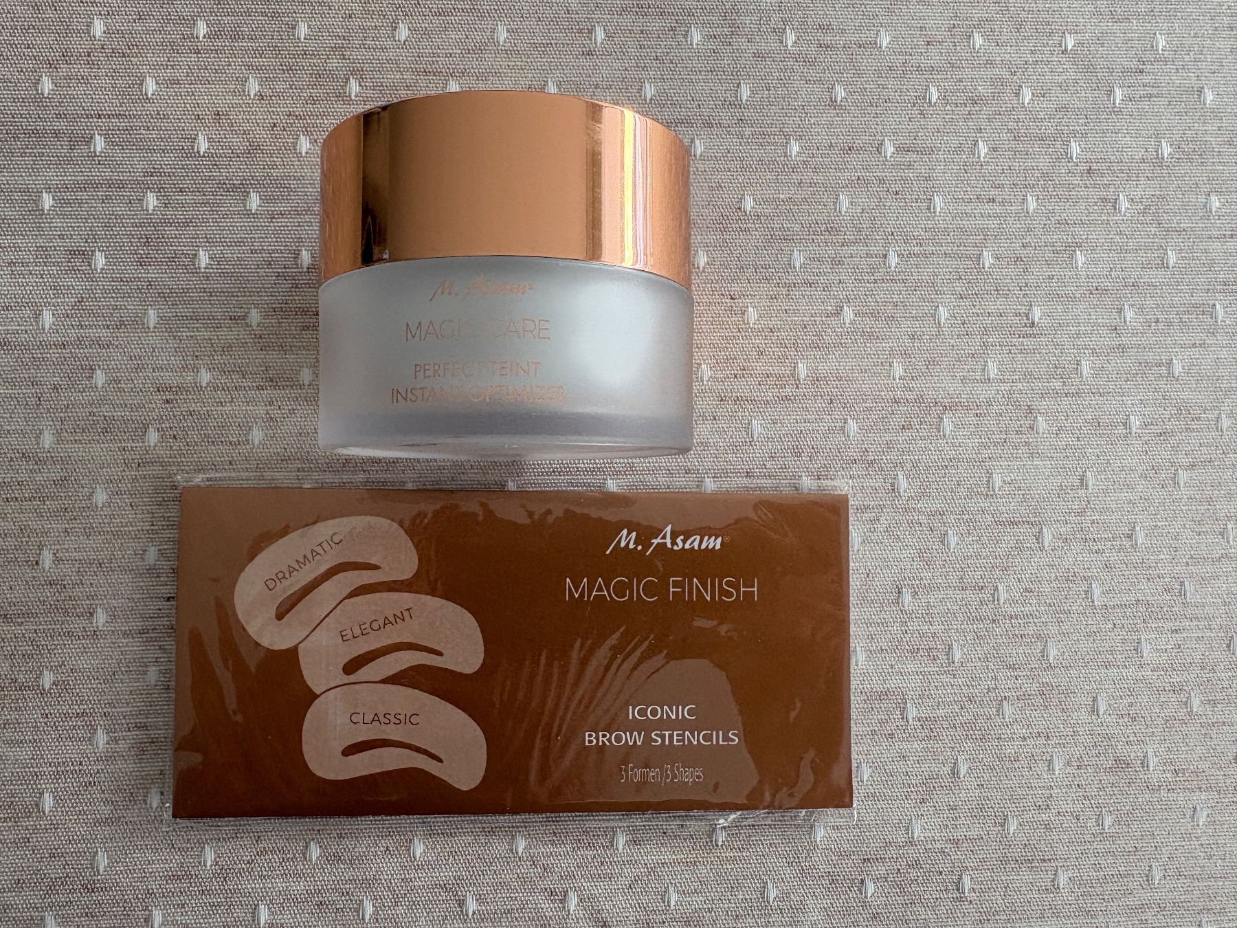 M.Asam Cura del viso: Perfect Taint Instant Optimizer, Augenbrauenschablone – Nuovo (secondo la descrizione) da Spiez venduto da nomii20