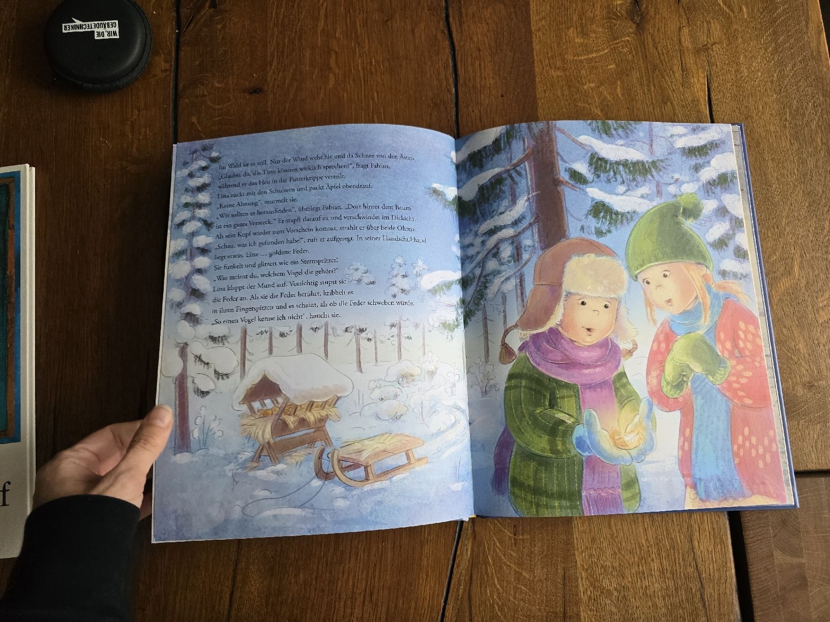 Bücher: Kinderbuch Die goldene Weihnachtsfeder  – Gebraucht aus Wittenbach von Tigerlili 4
