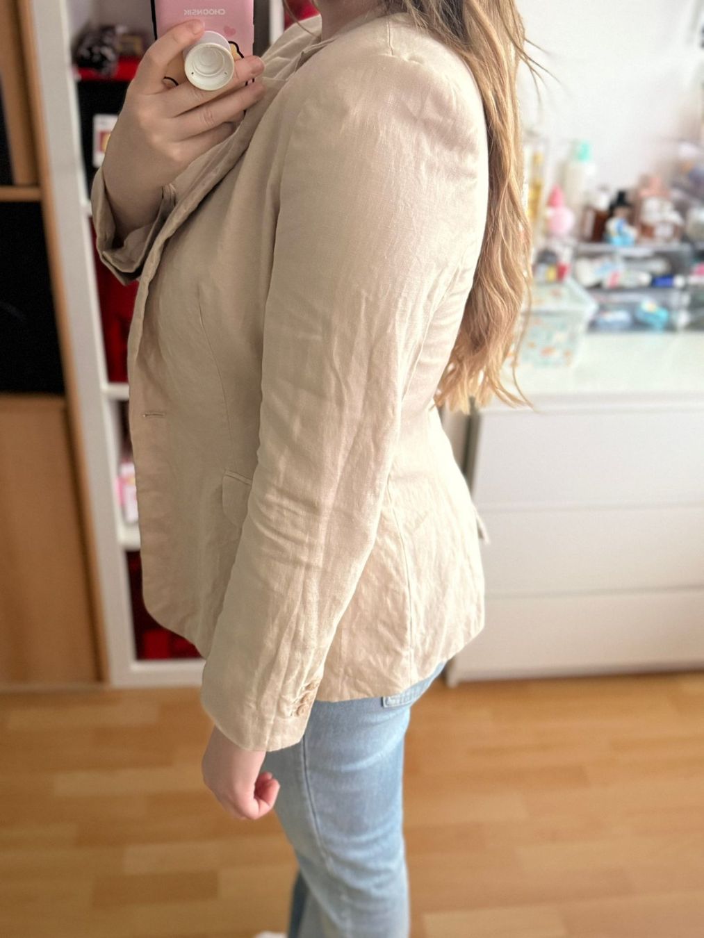 Globus Giacche: Globus Essentials Sommer Leinenblazer, Gr. 42, Beige – Usato da Bachenbülach venduto da Shukkley 2