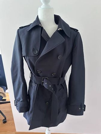 Zara Trenchcoat Navy Gr. L / DE 38