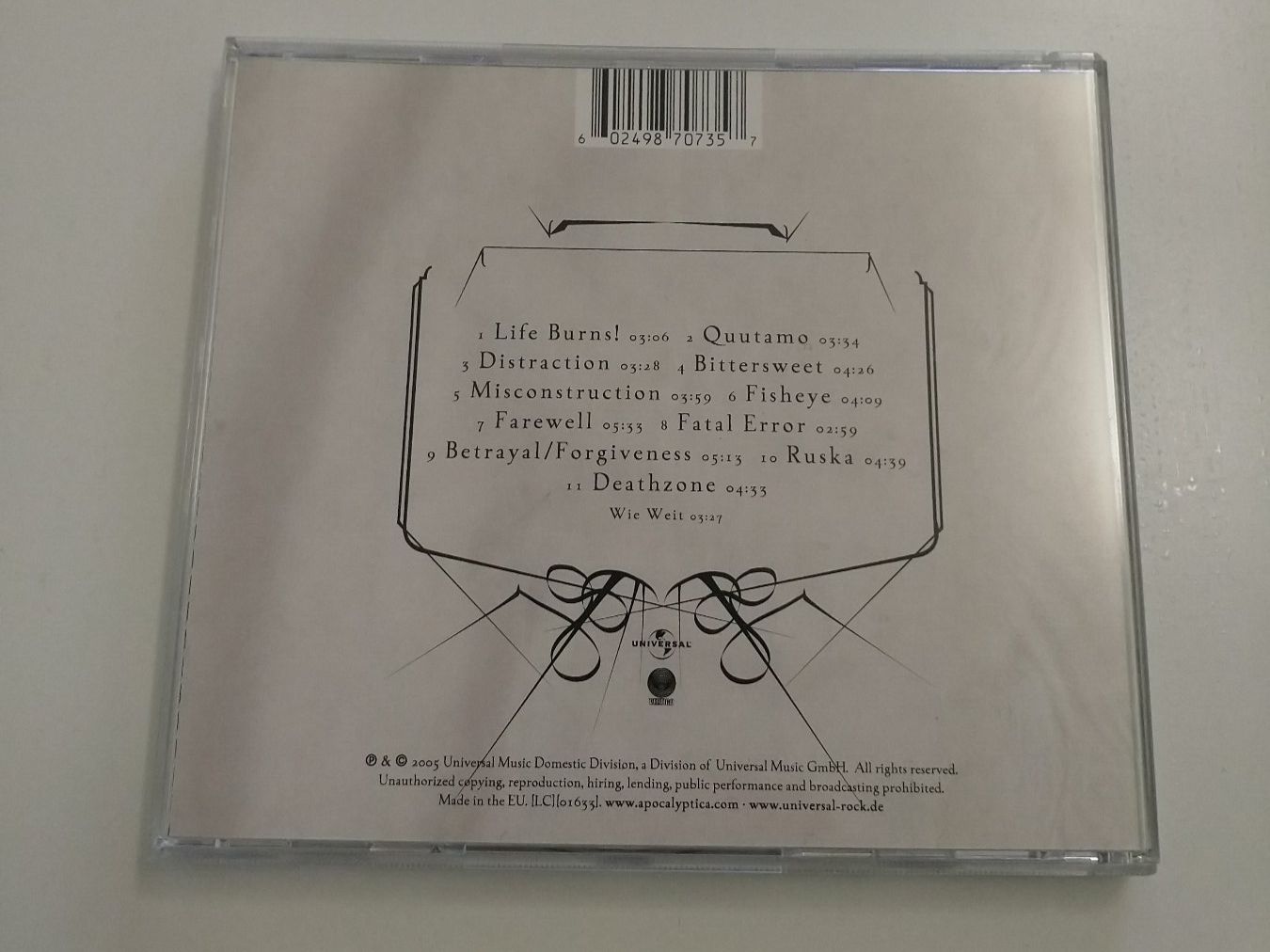CD: Apocalyptica - Apocalyptica – Usato da Basel venduto da sim_qd8z 1