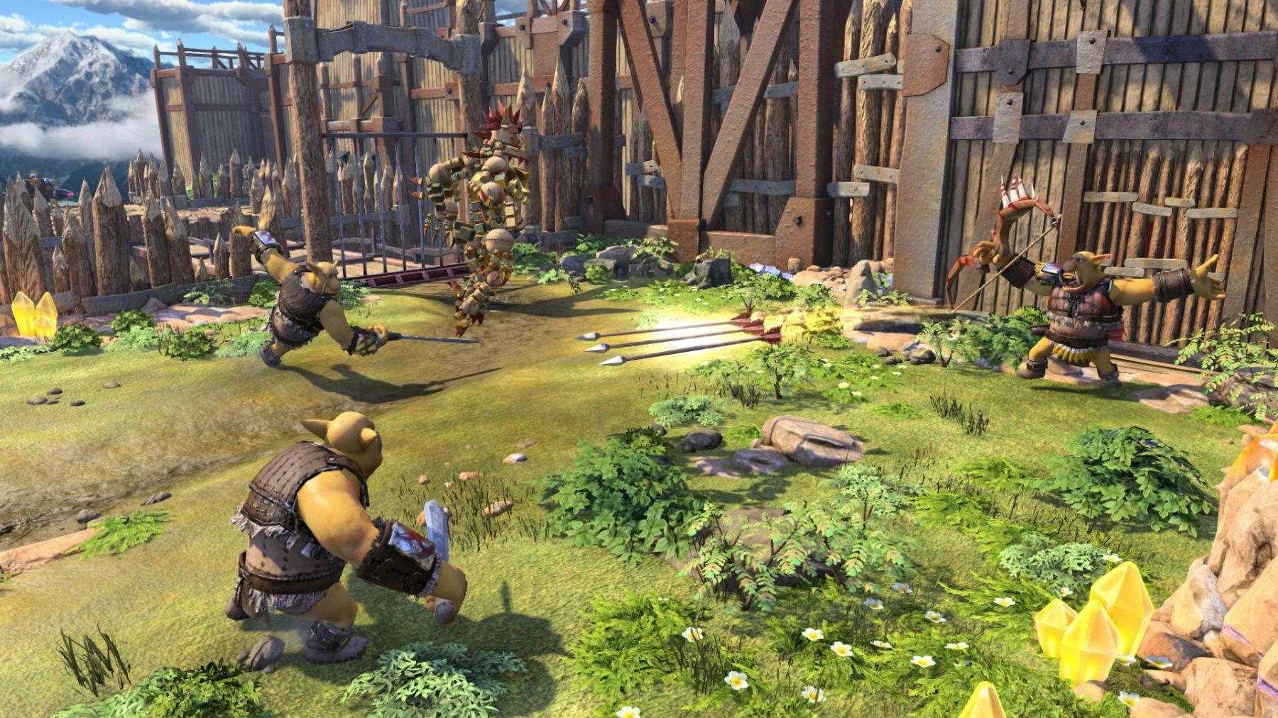 Sony Spiele: Knack gross zu werden um Kobolde zu bekämpfen  PS 4 – Gebraucht aus Schüpfheim von Games_Spielkonsolen 3