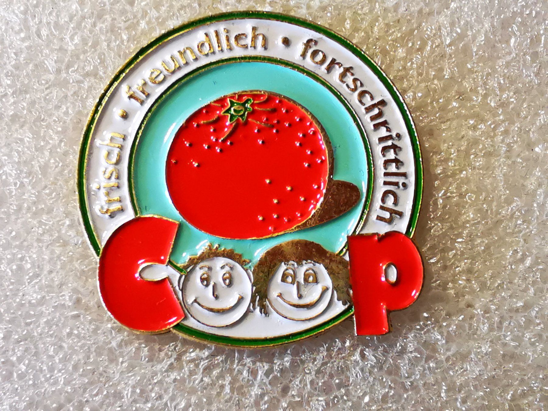 Placchette & Badge: Ansteckpin 76: Coop – Usato da Oppligen venduto da Pin-Fall-Shop