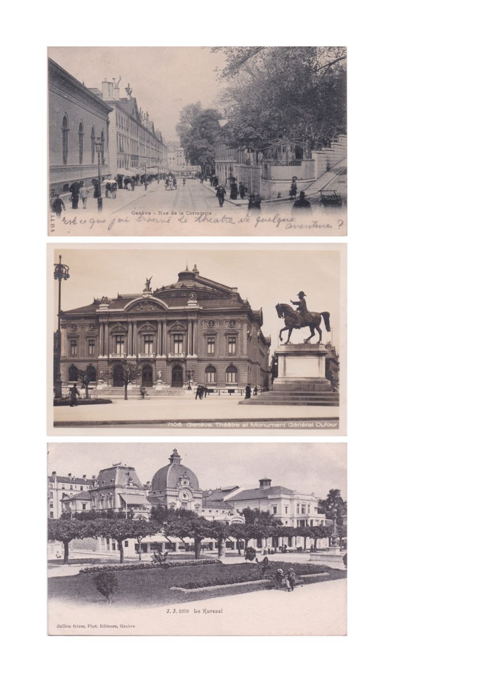 Cartoline postali: Konvolut GENF – Usato da Baar venduto da dokuba 2