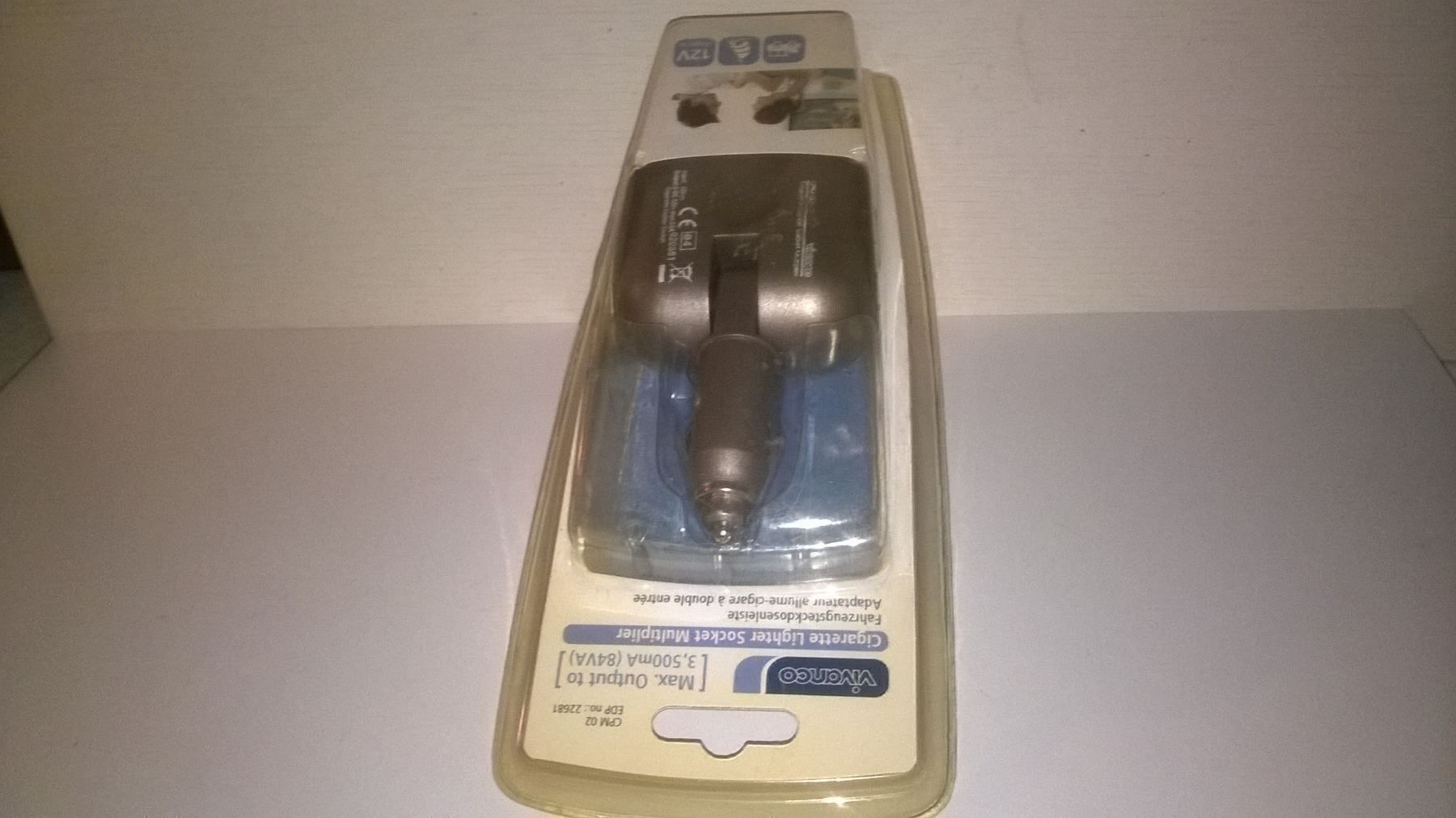 Stecker: VIVANCO Auto 2-fach Steckdose.. Neu – Neu und originalverpackt aus Emmen von newdeal1970 3