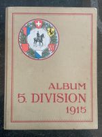 ALBUM 5. DIVISION 1915 Schweizer Grenzbesetzung Militaria