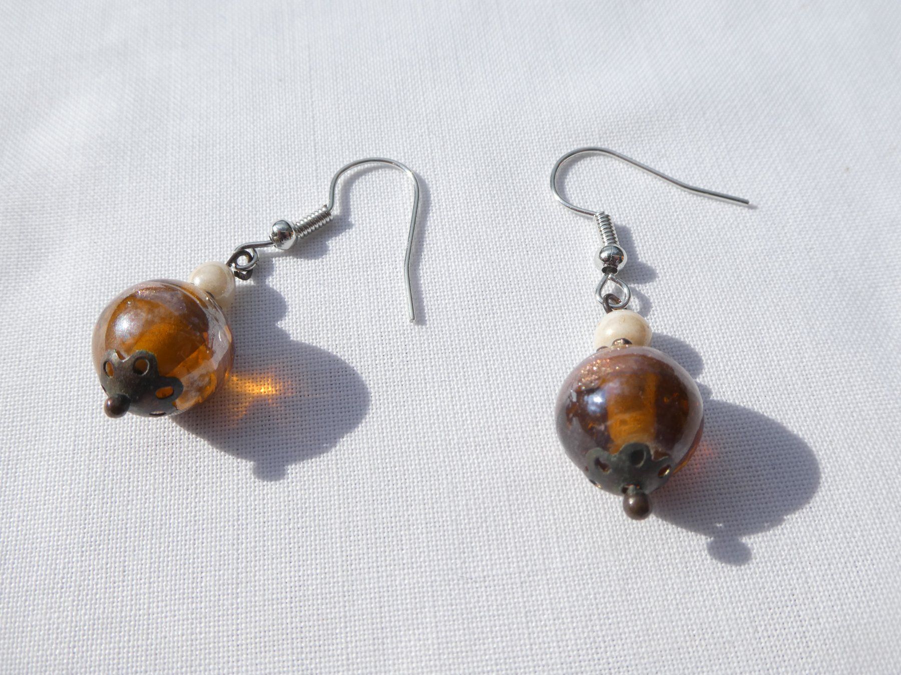 Ohrringe & -stecker: Vintage Ohrhänger, Glasperlen, Modeschmuck – Gebraucht aus Gattikon von kaandooh 1