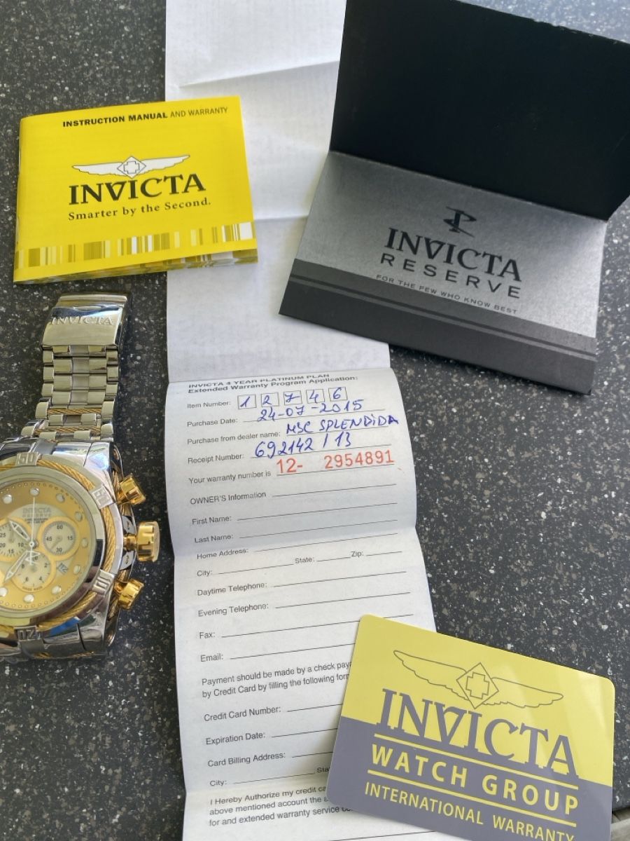 Invicta Uhren: Invicta Reserve Uhr – Gebraucht aus Roggwil BE von Treepalms 4