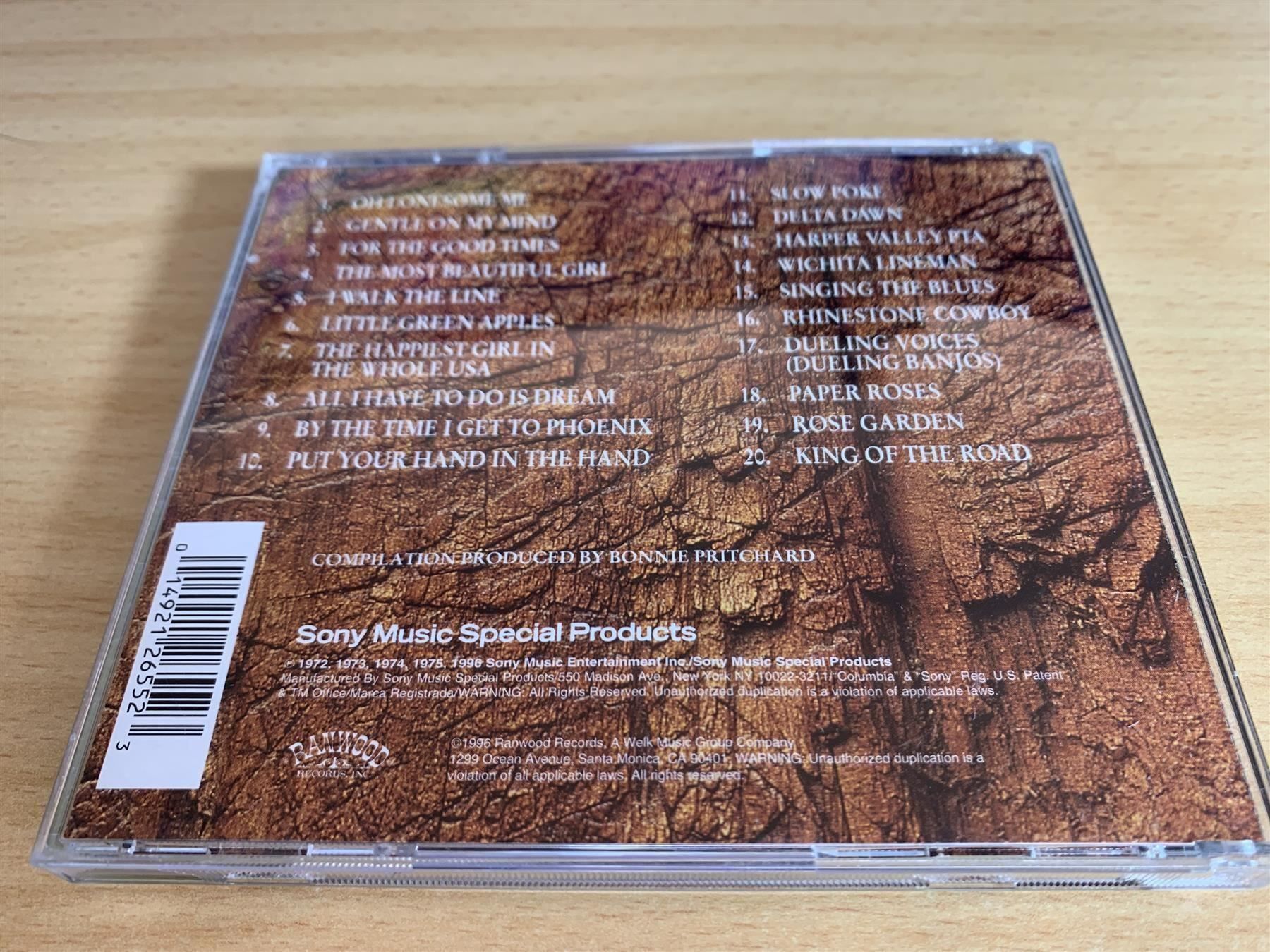 CD: Ray Conniff Singers - Pure Country – Usato da Rikon im Tösstal venduto da Alpenmutz 1
